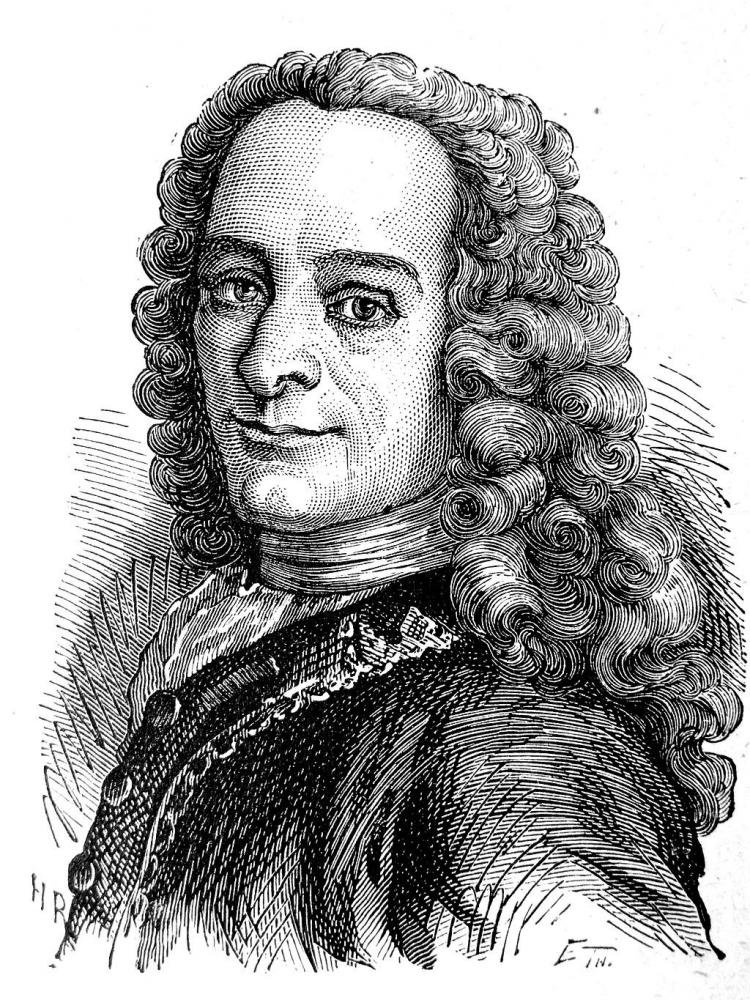 French philosopher Voltaire.